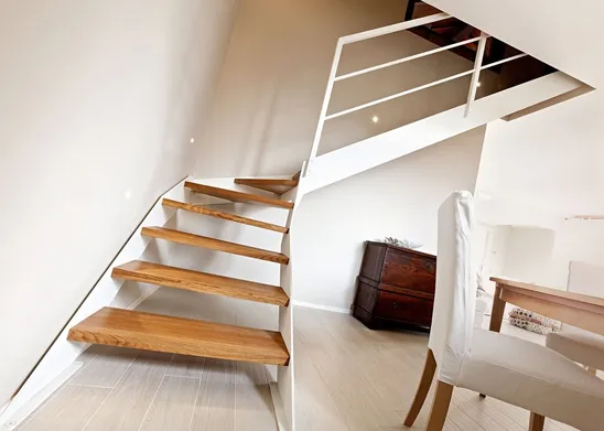 Scala in legno officine sandrini