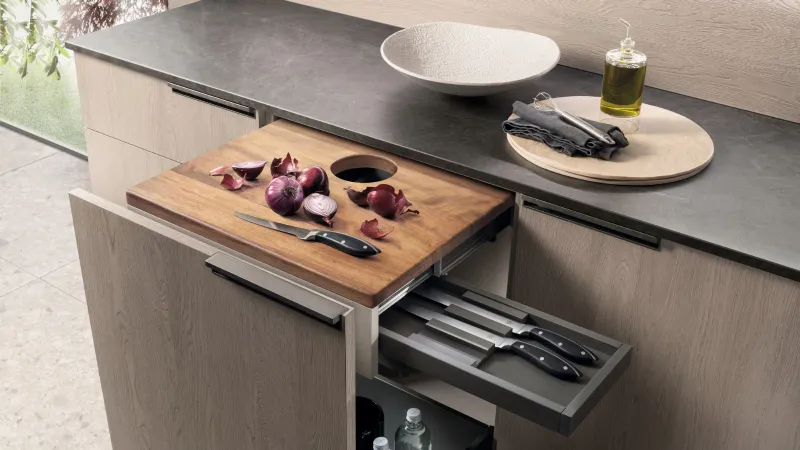 Scavolini - Piano estraibile della cucina Mia