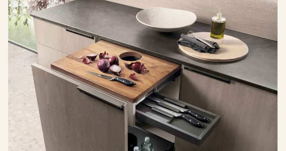 Scavolini - Piano estraibile della cucina Mia