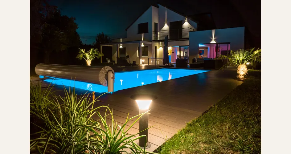 Giardino illuminato