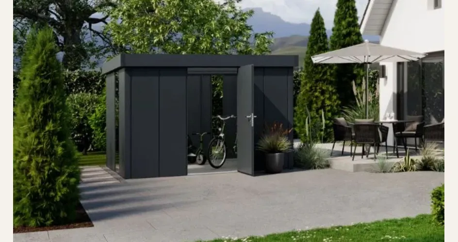 Hörmann Italia - Casetta per giardini Juno in lamiera zincata