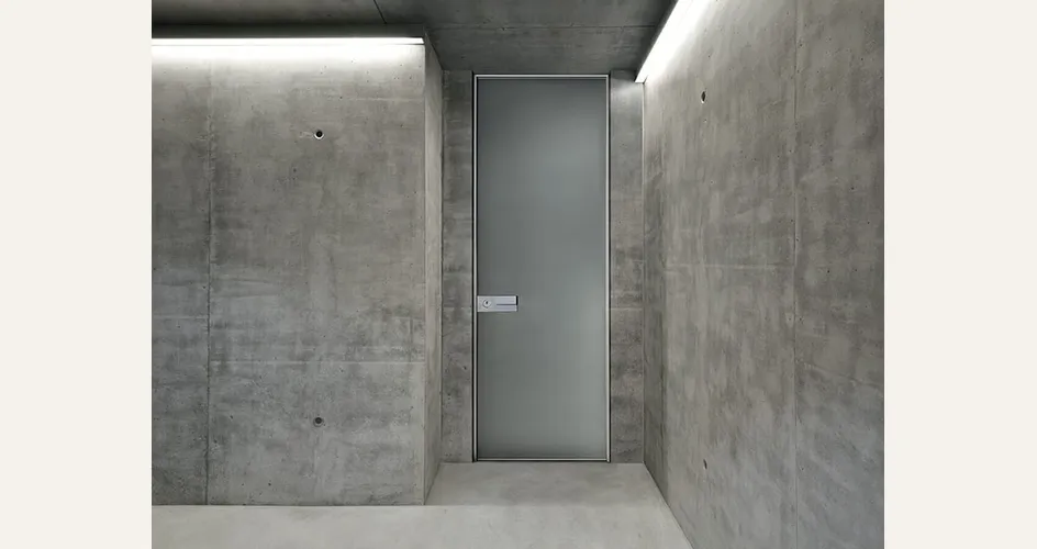 La porta blindata Plank di Bauxt