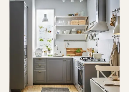 Una cucina angolare Ikea Metod