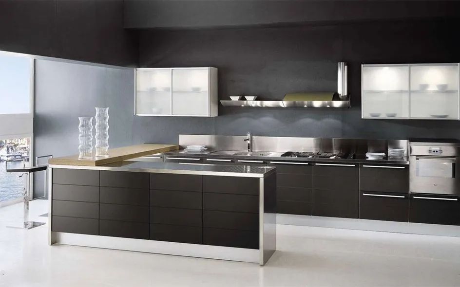 Una cucina contemporanea