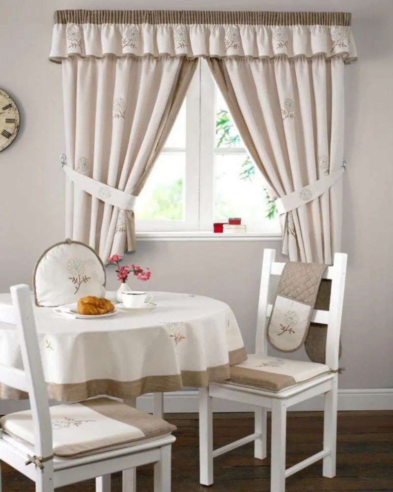 tendine per cucina shabby chic