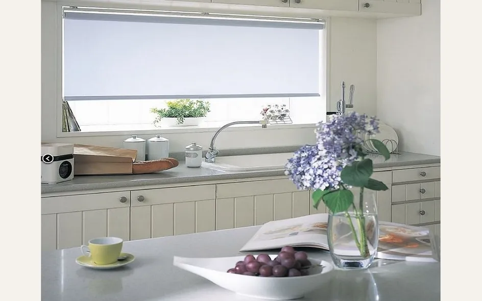tendine a vetro per cucina moderna