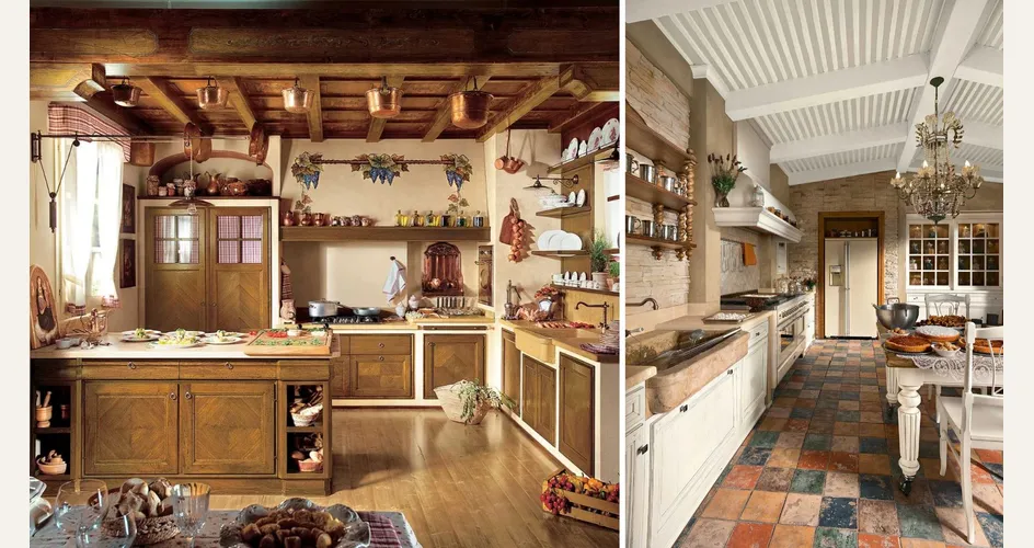 L'Ottocento - Cucina country della collezione Old Style