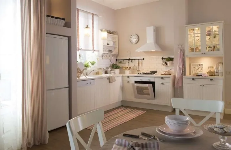 Cucina shabby chic Ikea