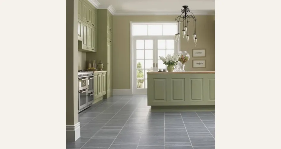 Pavimento cucina in parquet