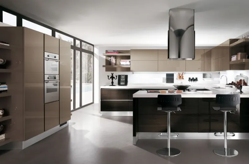 Cucina Scavolini con penisola