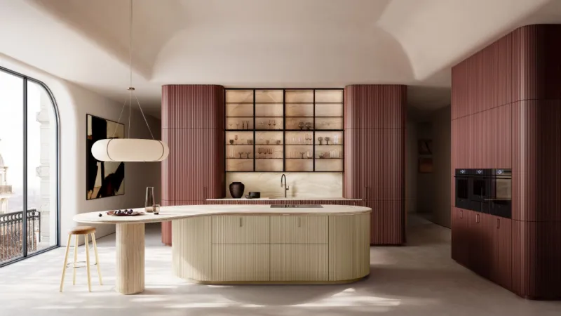 Cucina modello Tangram di Cesar