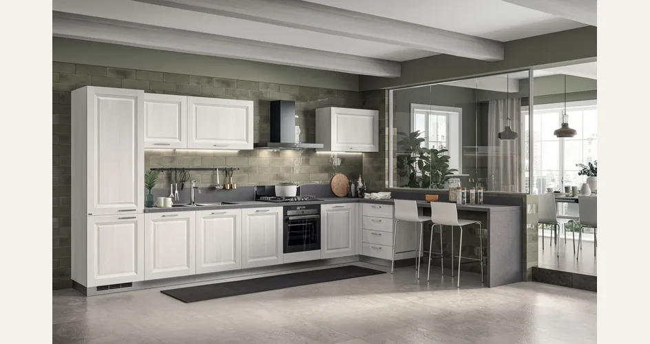 Family di Scavolini, cucina classico-contemporanea
