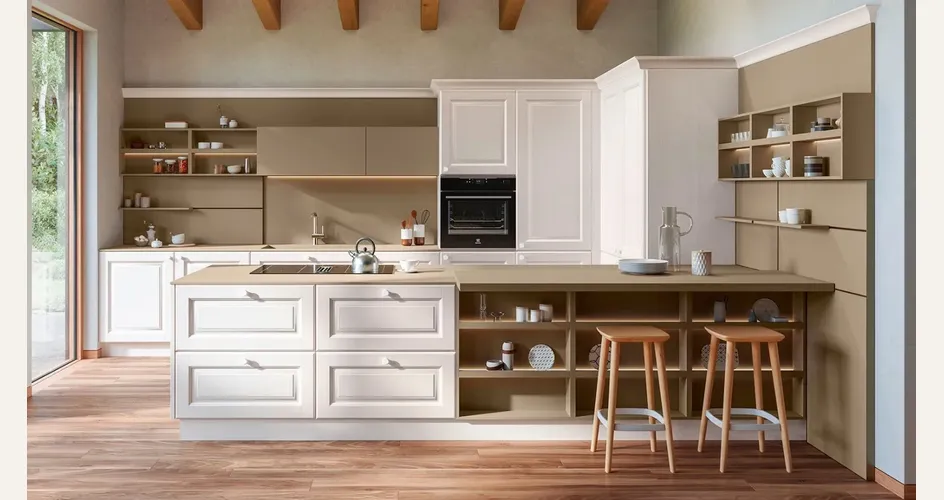 Veneta Cucine - Memory, una cucina dal gusto tradizionale