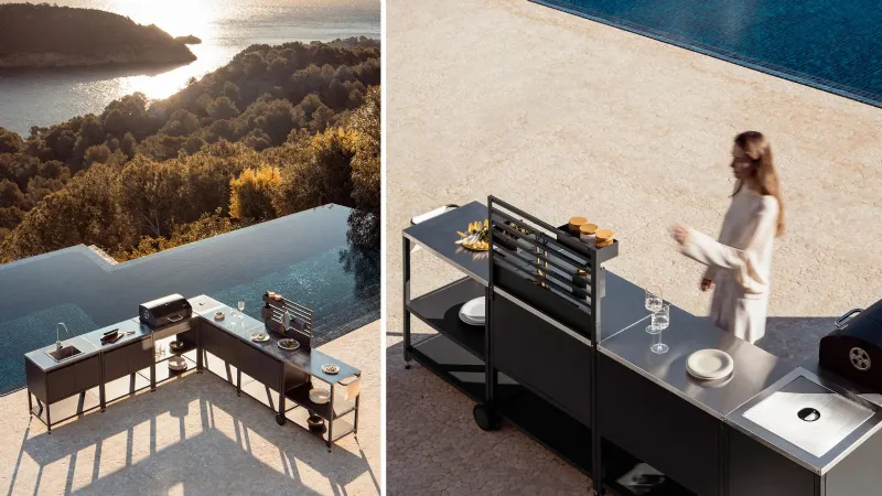 Cucina da esterno modello Savona di Sklum