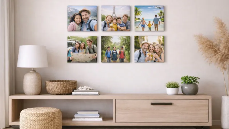 Come disporre le stampe su tela Canvas