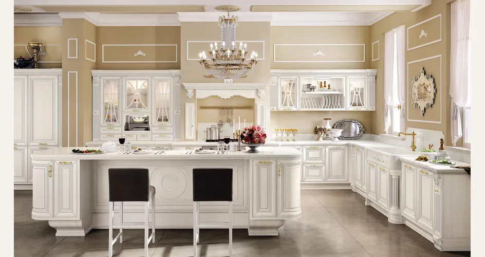 La lussuosa cucina Pantheon by Luce - Collezione classica
