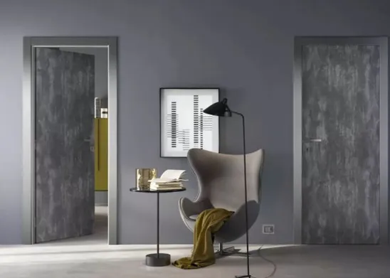 Una porta in laminato della collezione No limits di Gidea