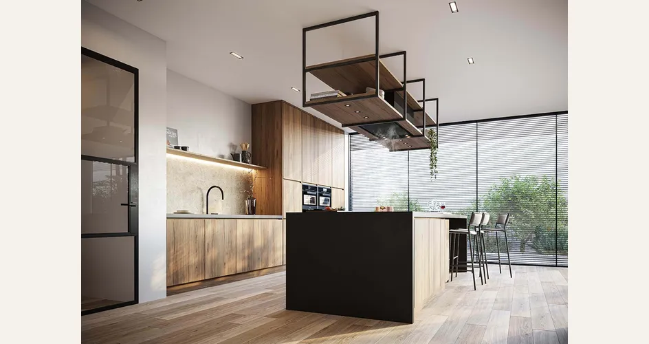 Novy - Pureline Frame, cappa ad isola