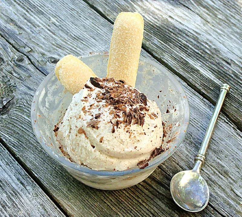 Una ricetta golosa, il gelato al tiramisù