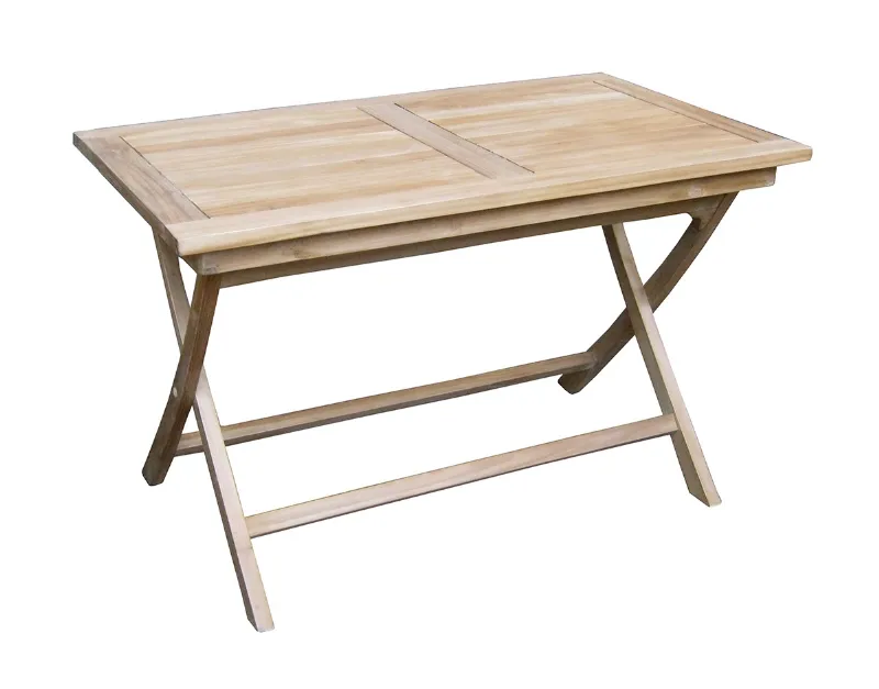 Tavolo da giardino pieghevole in legno