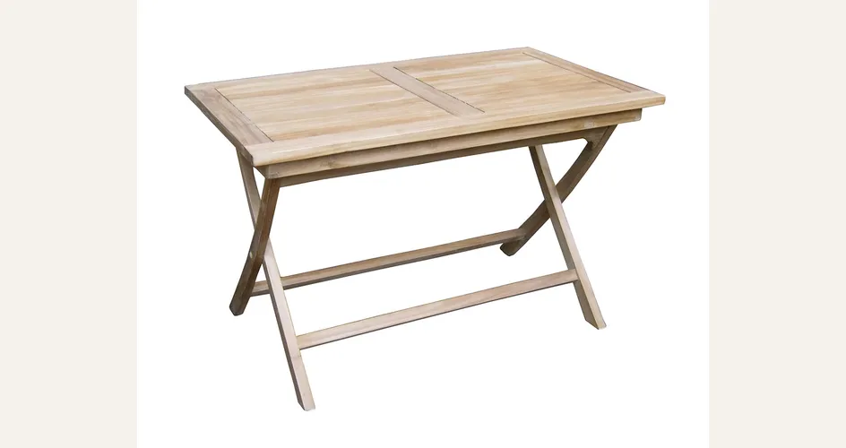 Tavolo da giardino pieghevole in legno