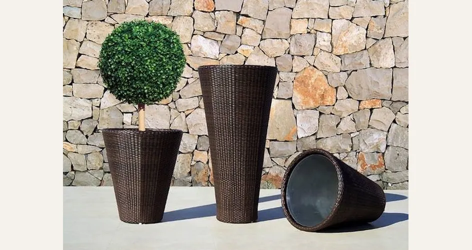 Fioriere rattan sintetico
