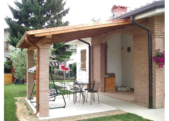 tettoia in legno