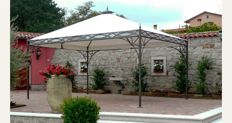 Gazebi in ferro zincato