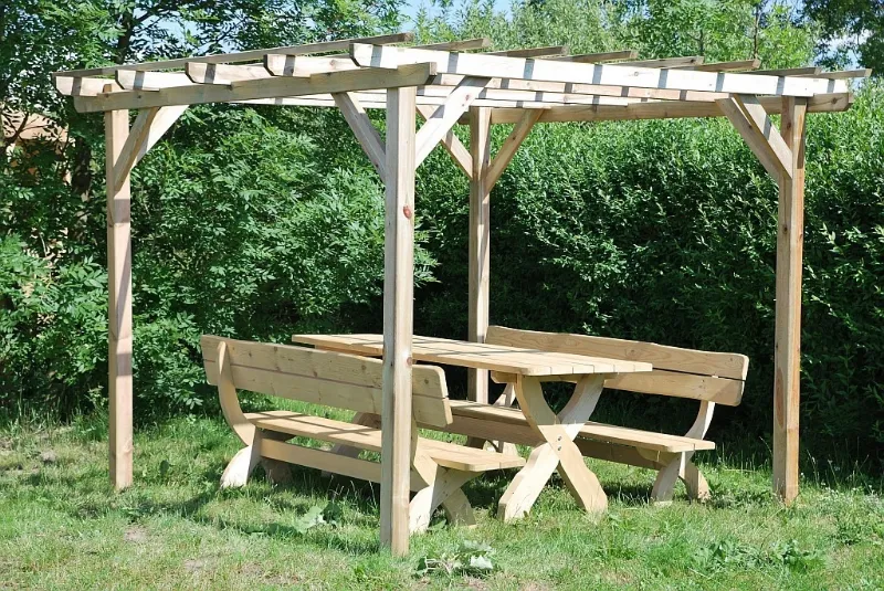 Gazebo legno fai da te