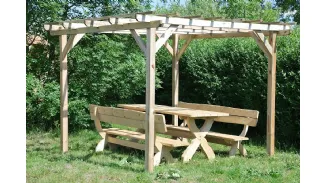 Gazebo legno fai da te