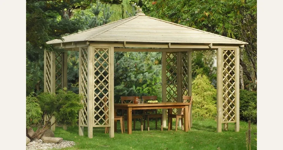 gazebi in legno