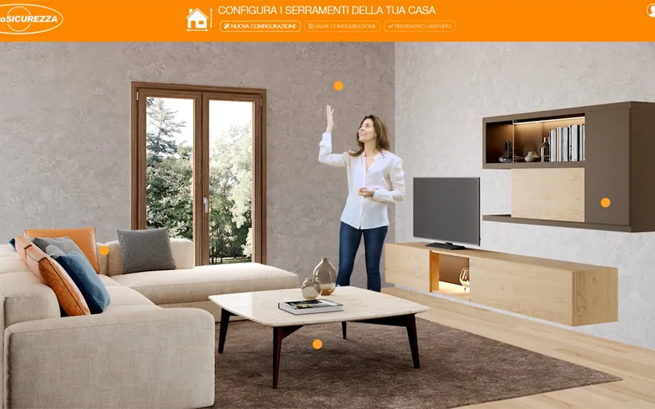 Configuratore per finestre di Punto Sicurezza Casa