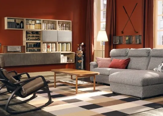 Un salotto moderno arredato con i mobili Ikea