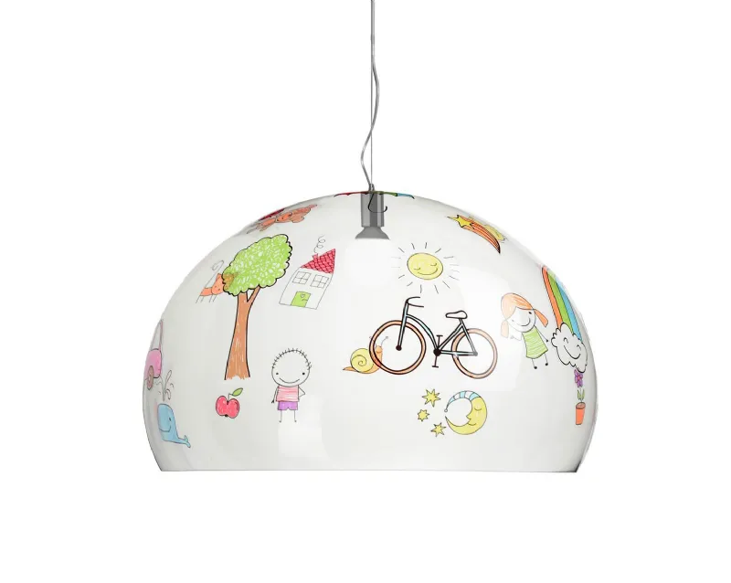 Lampadario Fl/Y di Kartell