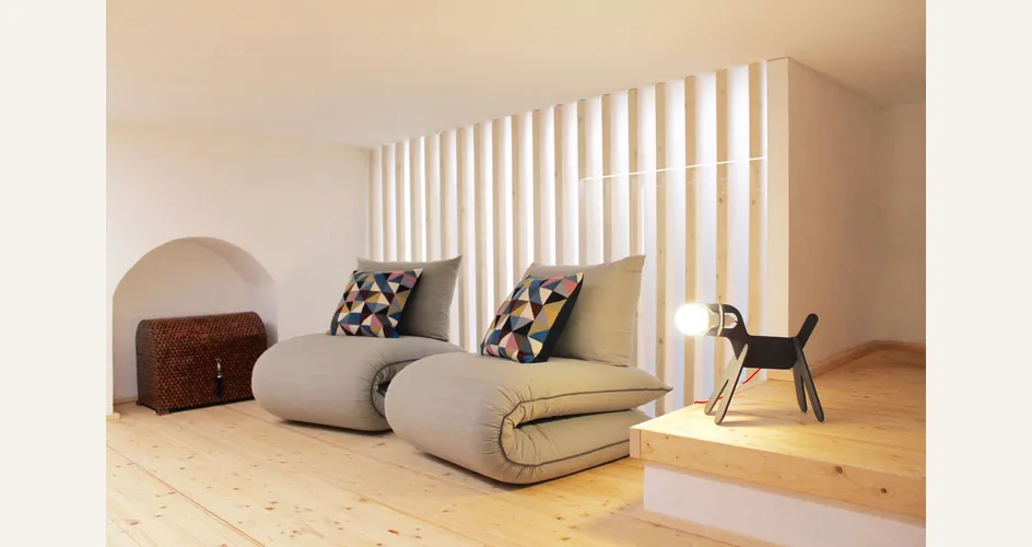 Divanetto Chama di Lago con futon in cotone