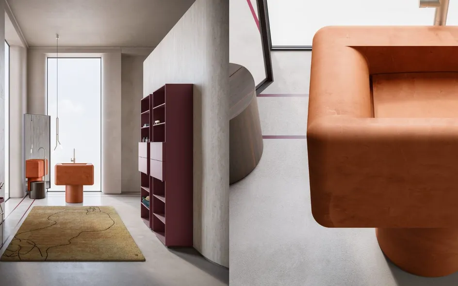 Lavabo freestanding Eos di Cerasa