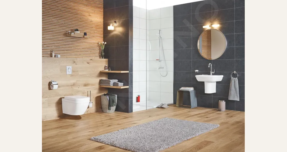 Vaso a filo parete da pavimento Euro Ceramic di Grohe