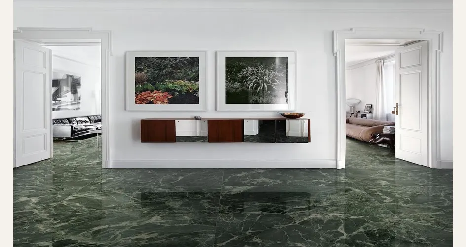 Piastrelle Allmarble Verde Aver Lux Rt di Marazzi