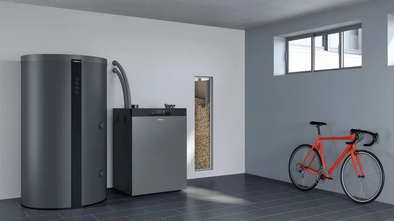 Vitoligno 300-C di Viessmann