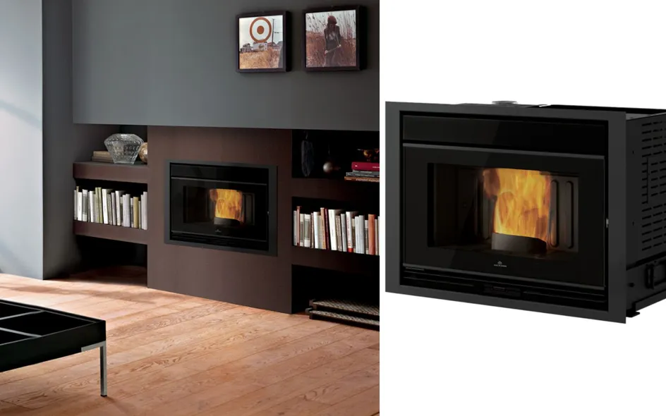 Inserto a pellet Pellkamin Evo 10 Plus di Edilkamin