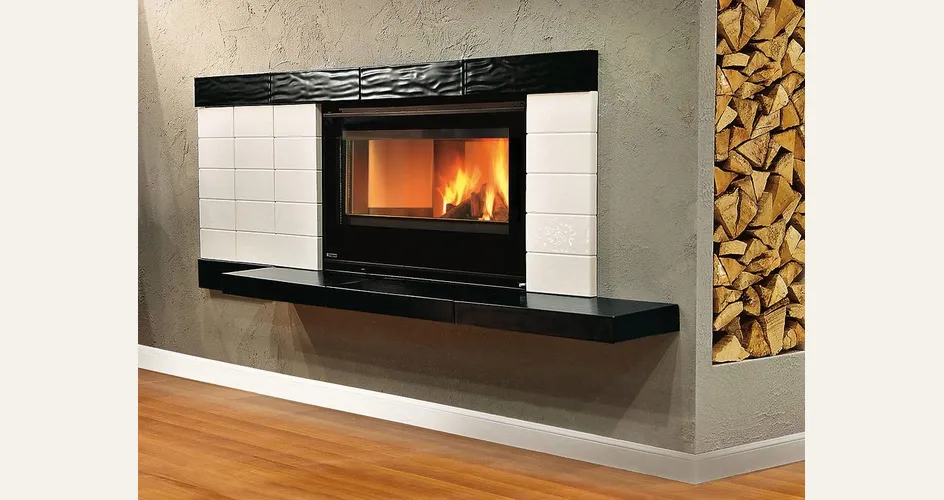 Inserto a legna 100 Crystal Ventilato