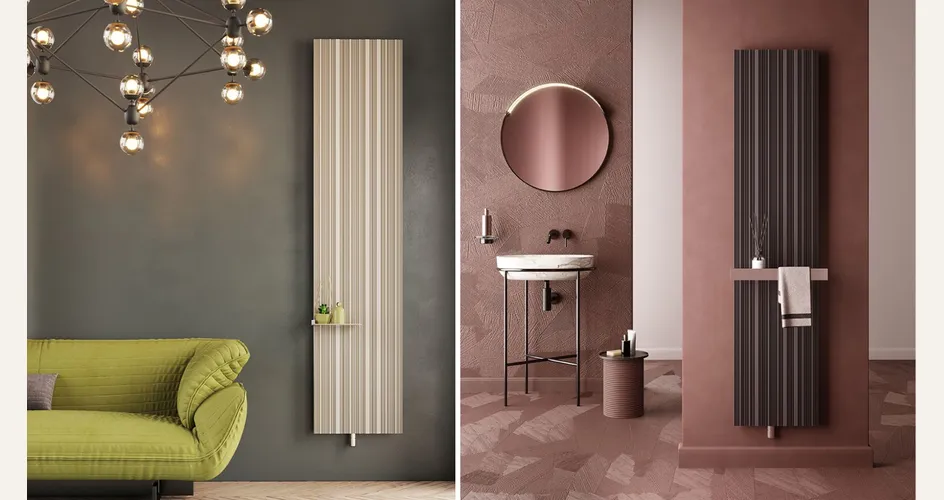 Cosa distingue un termoarredo di design da un radiatore tradizionale (foto Termoarredo Licor Design Classic 06)