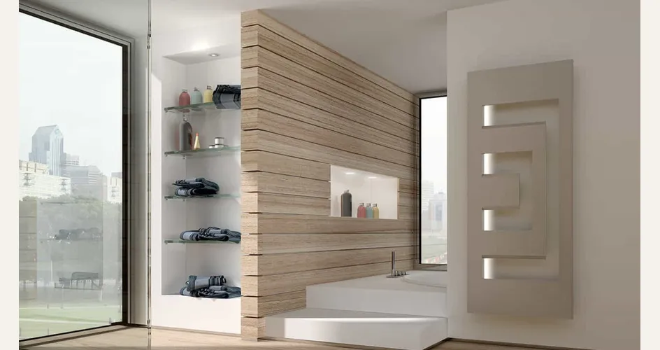 Dove collocarlo e come inserirlo nell'arredo di bagno, cucina e living (foto Termoarredo Vismaravetro Serie F)