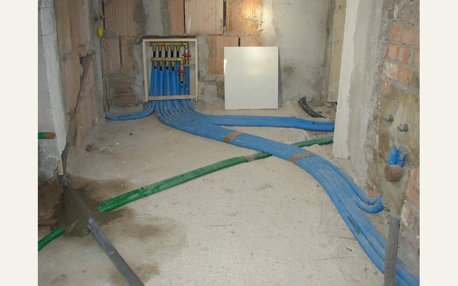 Impianto idraulico bagno