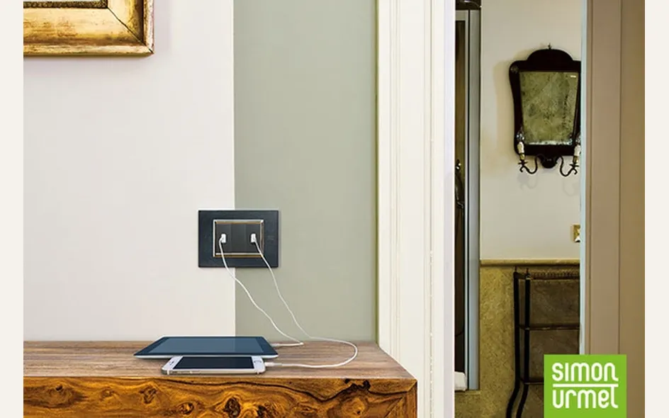Prese USB da muro urmet