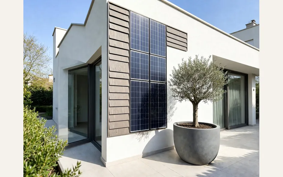 Dimensionamento dell'impianto fotovoltaico innovativo sui consumi reali