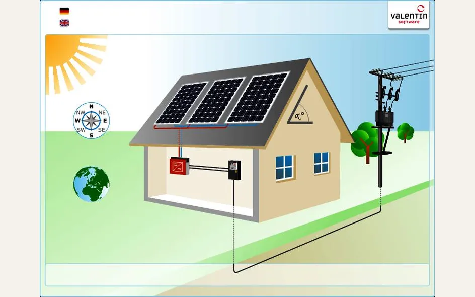 Esempio di software per calcolare il dimensionamento degli impianti fotovoltaici