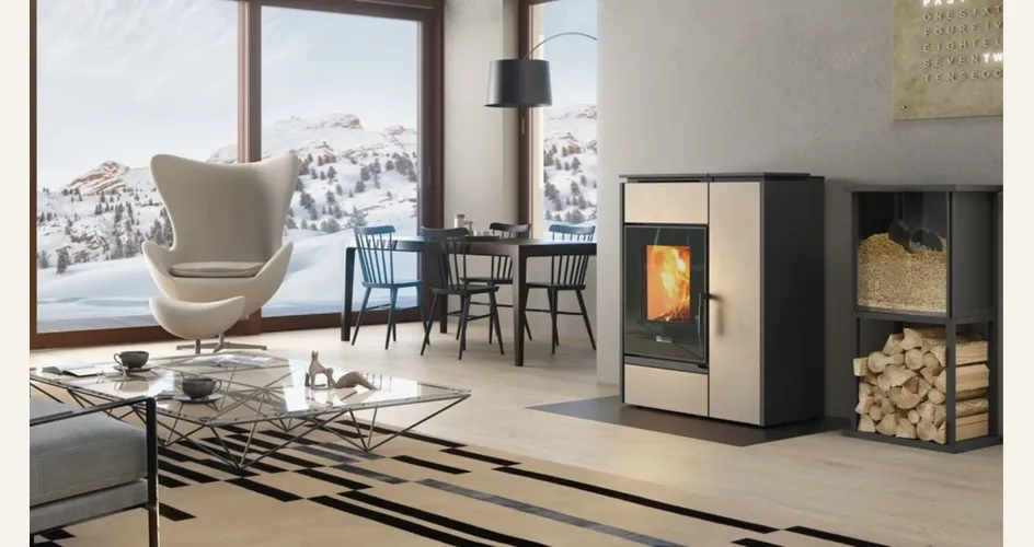 Margaret, stufa combinata La Nordica Extraflame