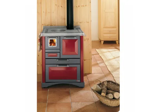 Cucina economica a legna