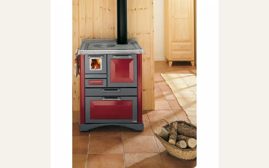 Cucina economica a legna
